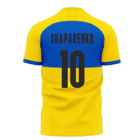 I Stand With Ukraine Concept Football Kit (Libero) (SHAPARENKO 10)