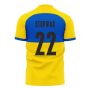 I Stand With Ukraine Concept Football Kit (Libero) (STOPWAR 22)