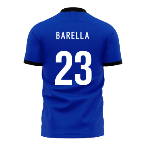 Inter 2023-2024 Training Concept Football Kit (Libero) (Barella 23)