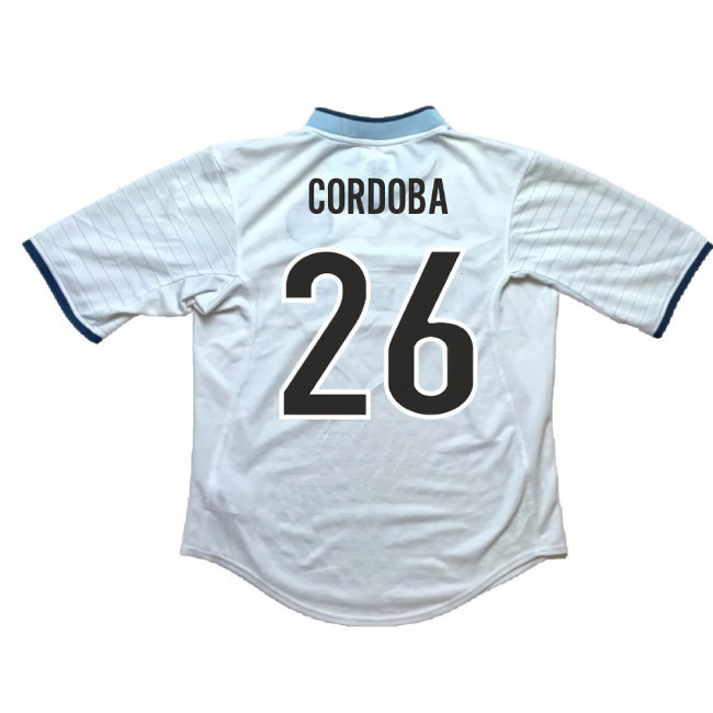 Inter Milan 1998-99 Away Shirt (XL) (Cordoba 26) (Excellent)