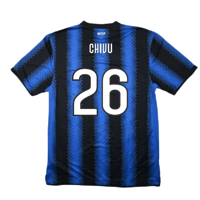 Inter Milan 2010-11 Home Shirt (S) (Excellent) (Chivu 26)