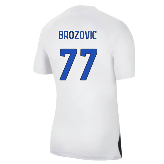 Inter Milan 2023-24 Away Shirt (Sponsorless) (M) (Brozovic 77) (BNWT)