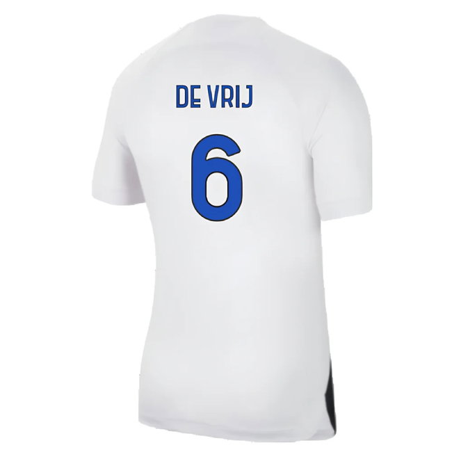 Inter Milan 2023-24 Away Shirt (Sponsorless) (M) (De Vrij 6) (BNWT)