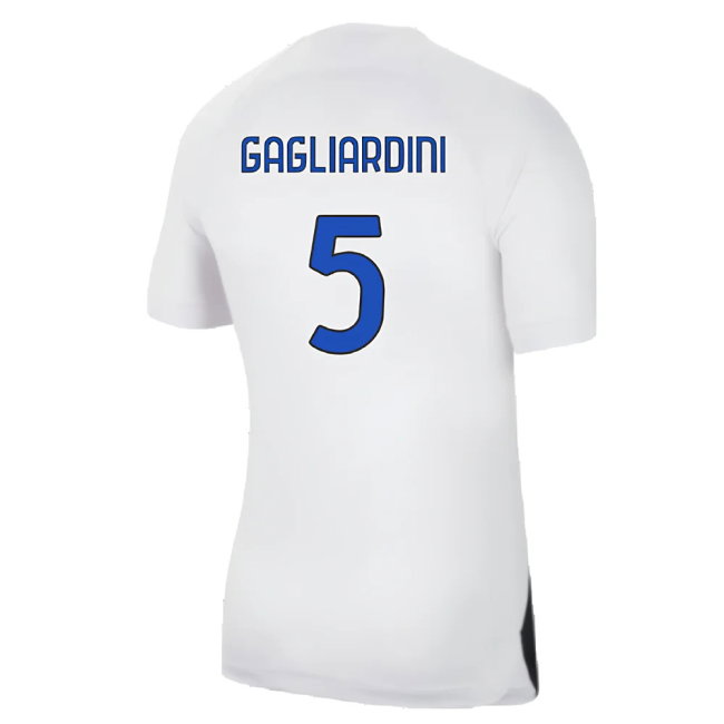 Inter Milan 2023-24 Away Shirt (Sponsorless) (M) (Gagliardini 5) (BNWT)