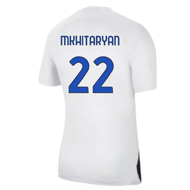 Inter Milan 2023-24 Away Shirt (Sponsorless) (M) (Mkhitaryan 22) (BNWT)