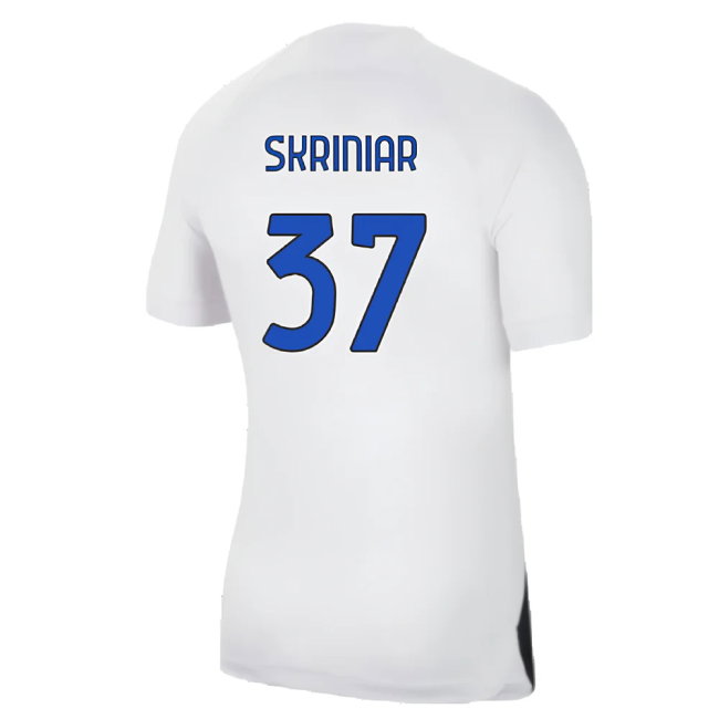 Inter Milan 2023-24 Away Shirt (Sponsorless) (M) (Skriniar 37) (BNWT)