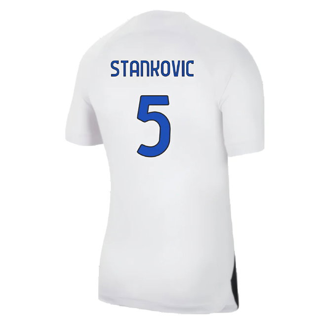 Inter Milan 2023-24 Away Shirt (Sponsorless) (M) (Stankovic 5) (BNWT)