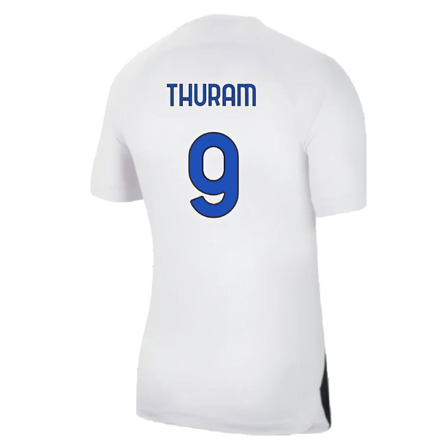 Inter Milan 2023-24 Away Shirt (Sponsorless) (M) (Thuram 9) (BNWT)