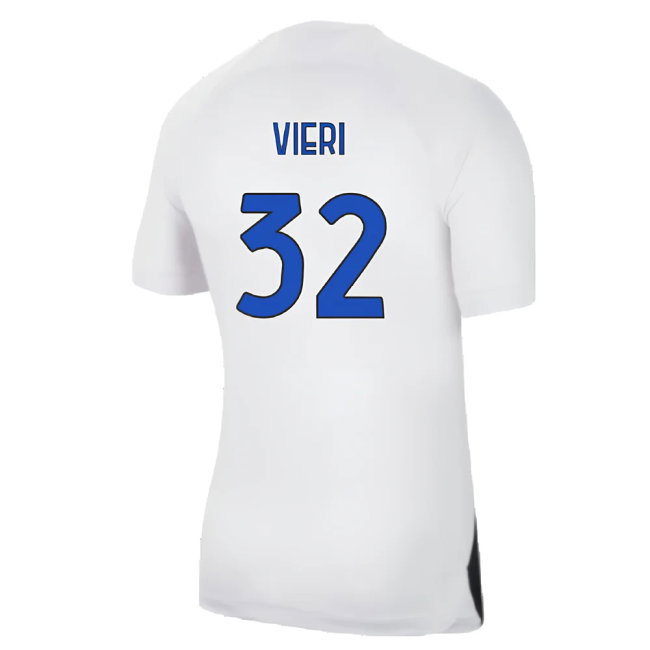 Inter Milan 2023-24 Away Shirt (Sponsorless) (M) (Vieri 32) (BNWT)