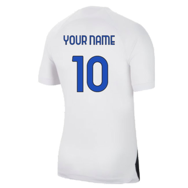 Inter Milan 2023-24 Away Shirt (Sponsorless) (M) (Your Name 10) (BNWT)