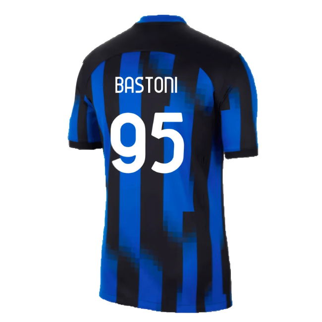 Inter Milan 2023-24 Home Shirt (SB) (Bastoni 95) (Excellent)