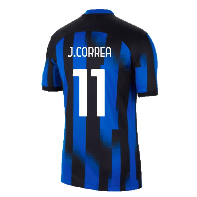 Inter Milan 2023-24 Home Shirt (SB) (J.Correa 11) (Excellent)