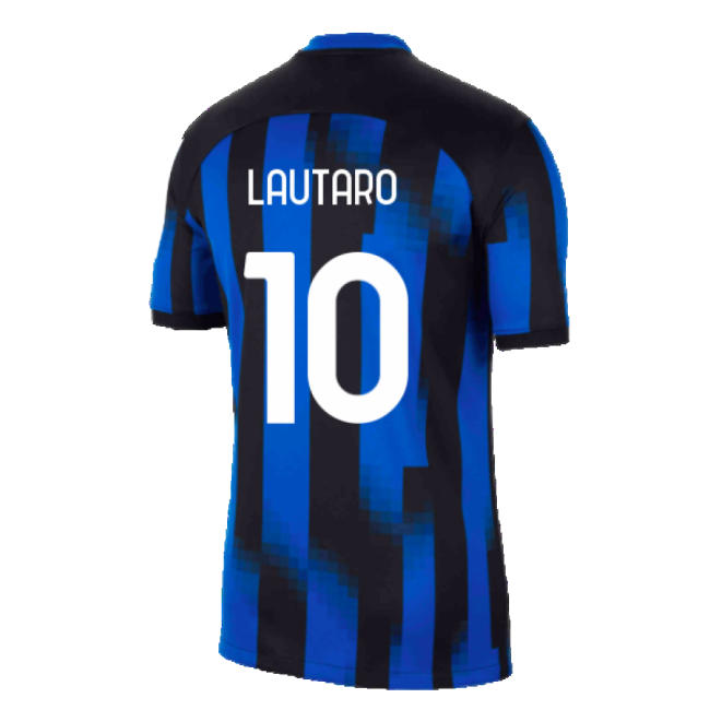 Inter Milan 2023-24 Home Shirt (SB) (Lautaro 10) (Excellent)