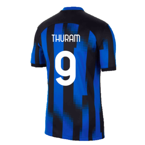 Inter Milan 2023-24 Home Shirt (SB) (Thuram 9) (Excellent)
