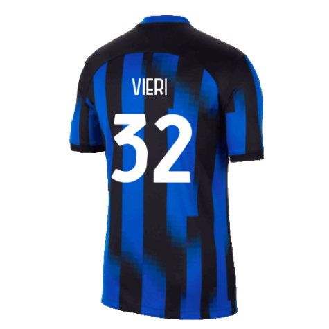 Inter Milan 2023-24 Home Shirt (SB) (Vieri 32) (Excellent)