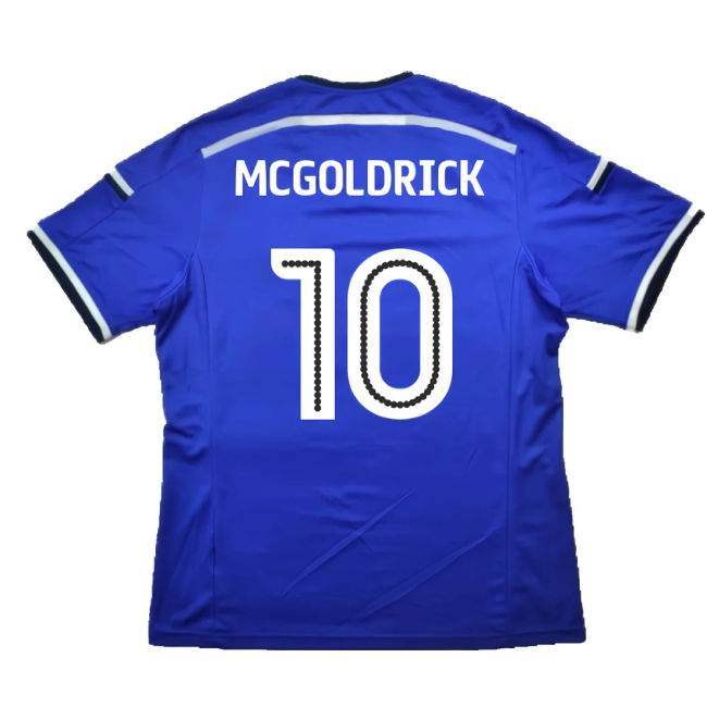 Ipswich Town 2017-18 Home Shirt ((Very Good) XXL) (McGoldrick 10)