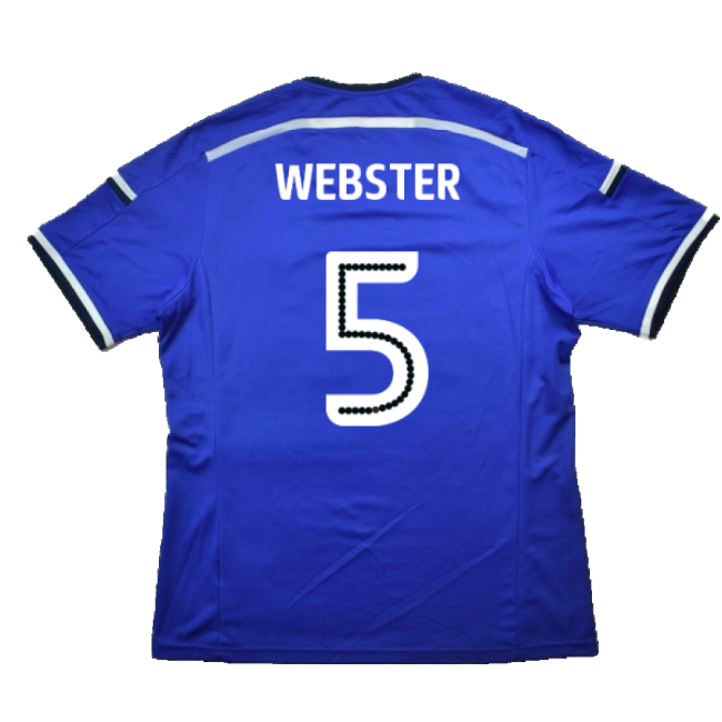 Ipswich Town 2017-18 Home Shirt ((Very Good) XXL) (Webster 5)
