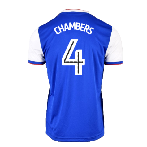 Ipswich Town 2018-19 Home Shirt ((Excellent) XXL) (Chambers 4)