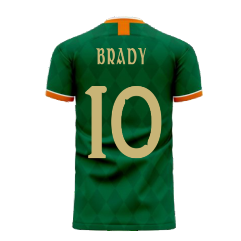 Ireland 2025-2026 Classic Concept Football Kit (Libero) (BRADY 10)