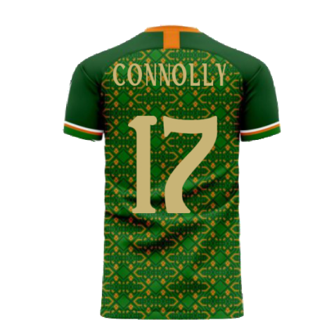 Ireland 2023-2024 Home Concept Football Kit (Libero) (CONNOLLY 17)