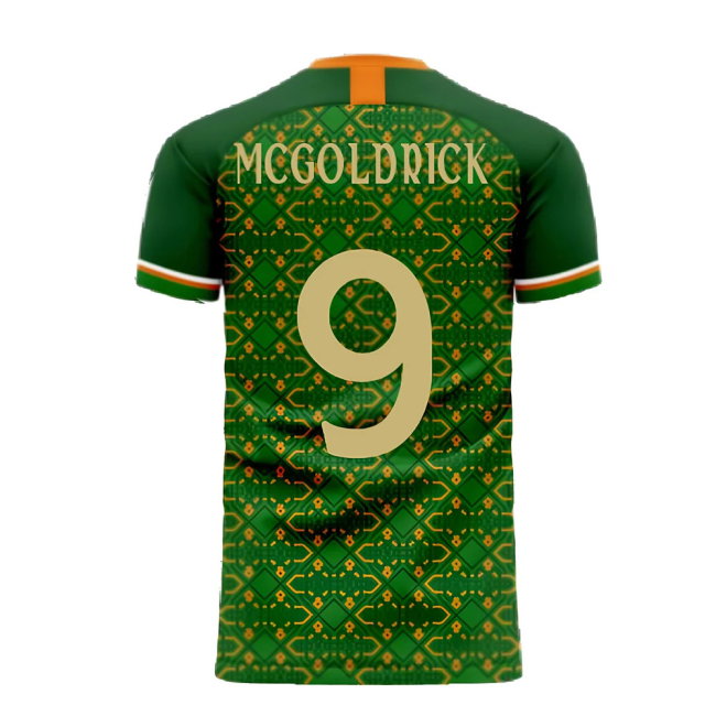 Ireland 2025-2026 Home Concept Football Kit (Libero) (MCGOLDRICK 9)