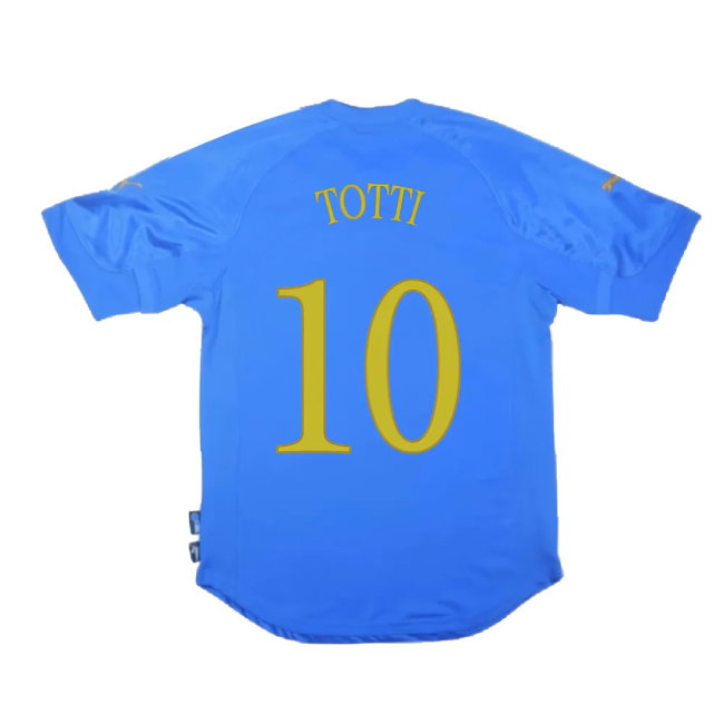 Italy 2004-06 Home Shirt (S) (Good) (Totti 10)