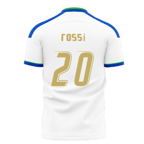 Italy 2006 Style Away Concept Shirt (Libero) (ROSSI 20)