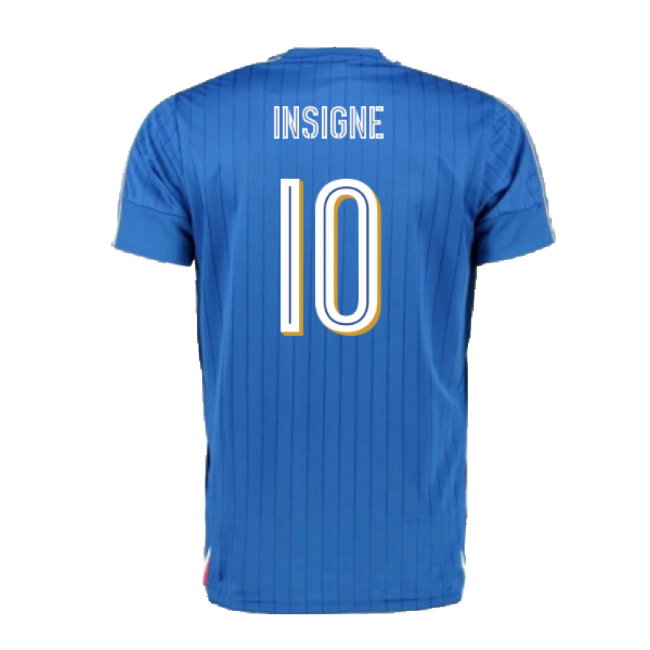 Italy 2016-17 Home Shirt (L) (Excellent) (Insigne 10)