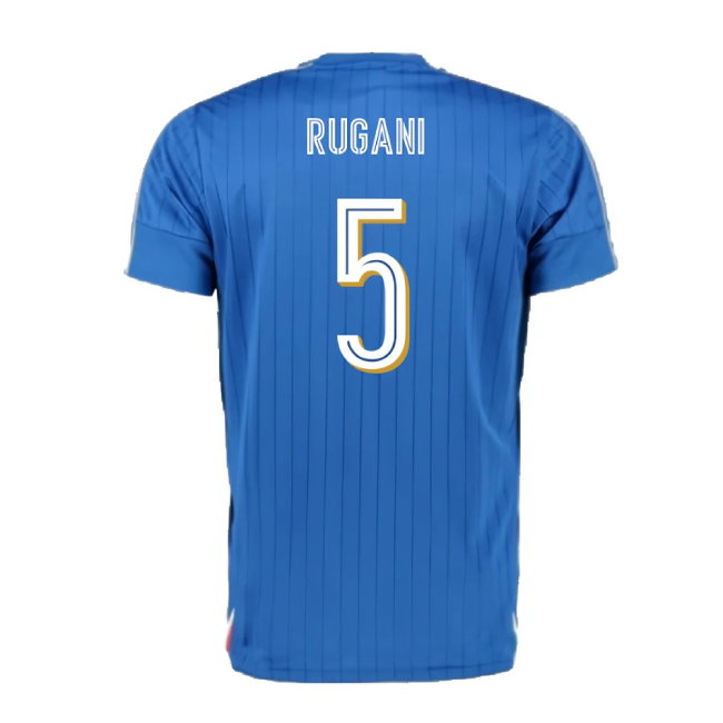 Italy 2016-17 Home Shirt (L) (Excellent) (Rugani 5)