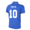 Italy World Cup 1982 Short Sleeve Retro Football Shirt (TOTTI 10)