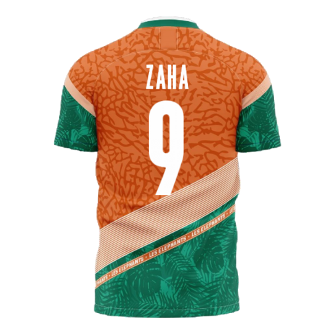 Ivory Coast 2021-2022 Away Concept Football Kit (Libero) (ZAHA 9)
