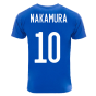 Japan Team T-Shirt - Royal (NAKAMURA 10)