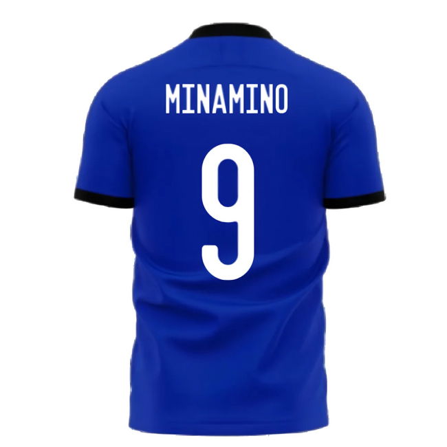 Japan Wave Concept Football Kit (Libero) (MINAMINO 9)