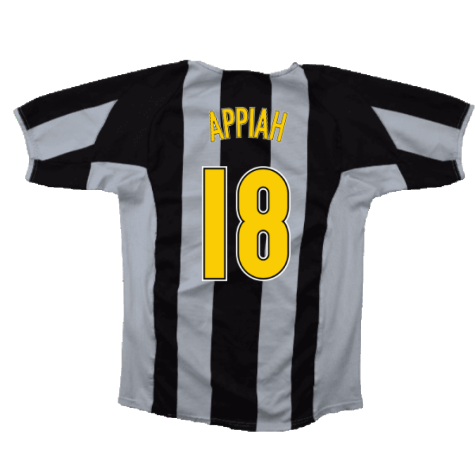Juventus 2004-05 Home Shirt (XL) (Excellent) (Appiah 18)