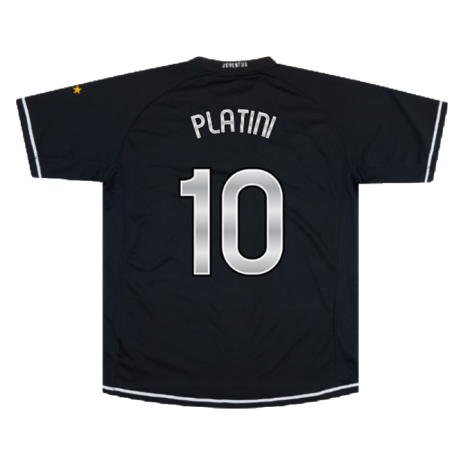 Juventus 2006-07 Away Shirt ((Excellent) XL) (Platini 10)