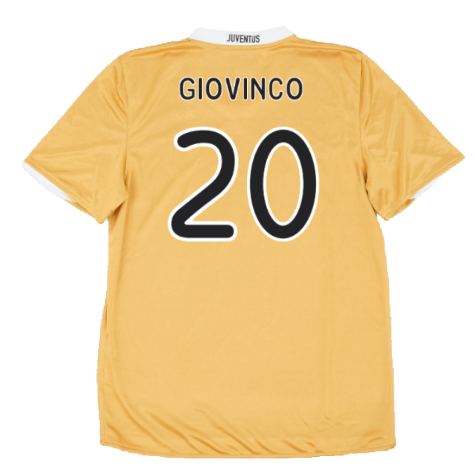 Juventus 2008-09 Away Shirt (Very Good) (Giovinco 20)