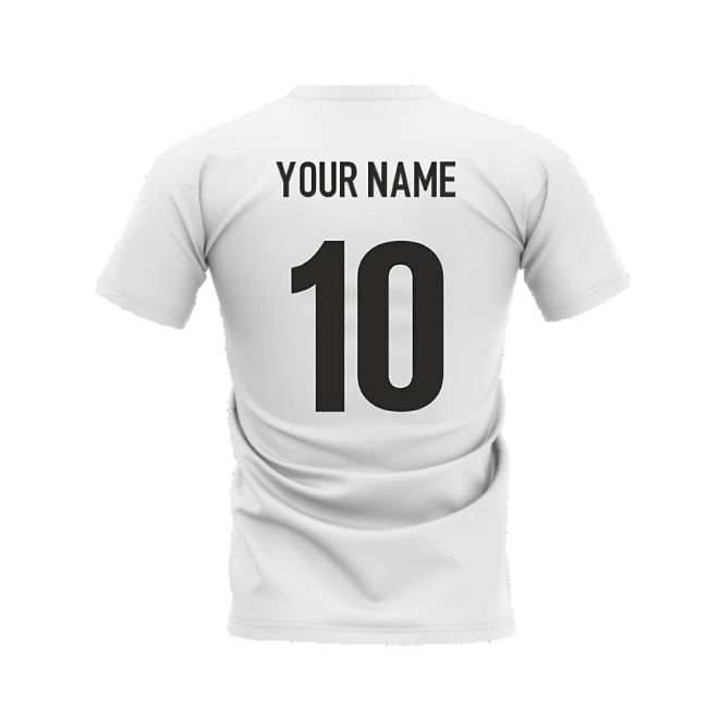 Kaka Legend T-Shirt (White) (Your Name)