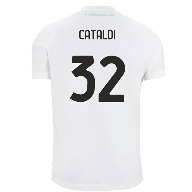 Lazio 125th Anniversary Cotton Tee (White) (Cataldi 32)