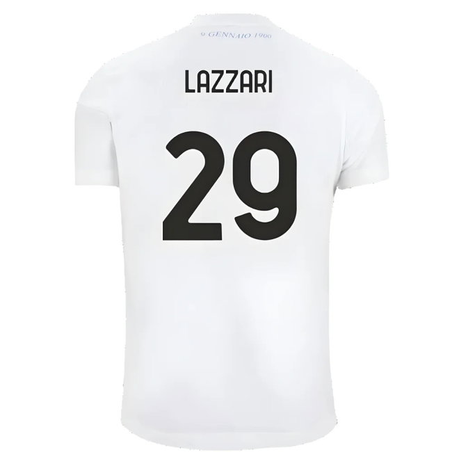 Lazio 125th Anniversary Cotton Tee (White) (Lazzari 29)