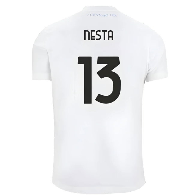 Lazio 125th Anniversary Cotton Tee (White) (Nesta 13)
