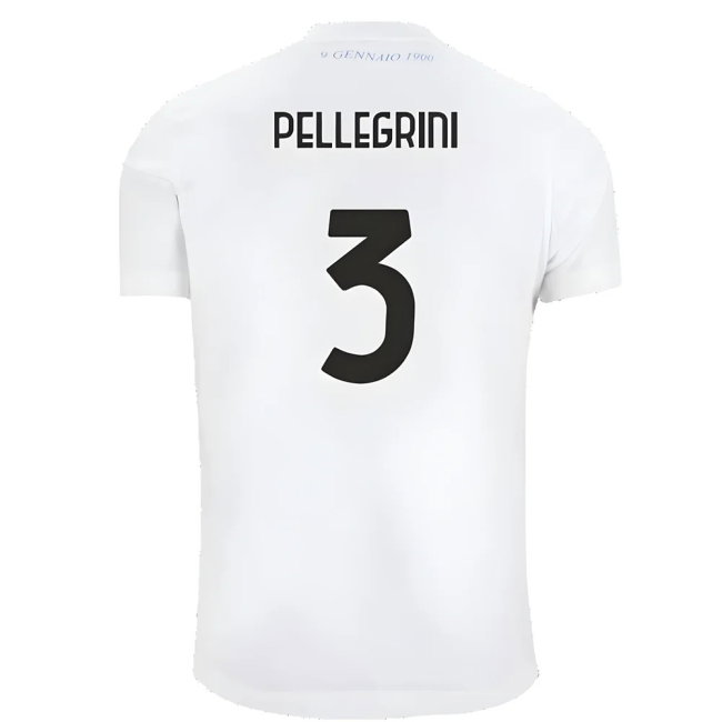 Lazio 125th Anniversary Cotton Tee (White) (Pellegrini 3)