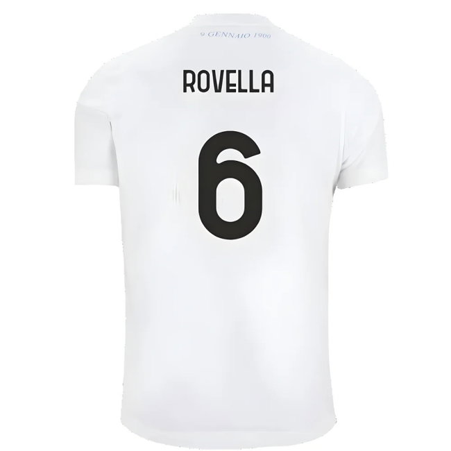 Lazio 125th Anniversary Cotton Tee (White) (Rovella 6)