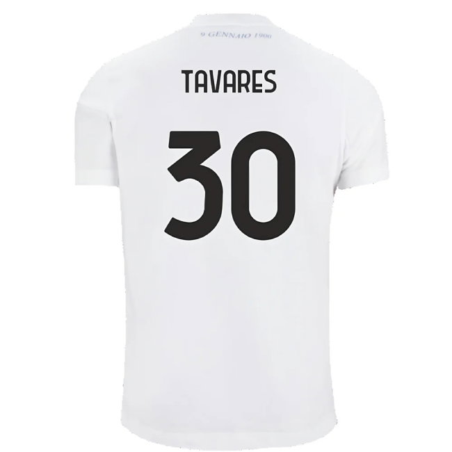 Lazio 125th Anniversary Cotton Tee (White) (Tavares 30)