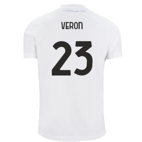 Lazio 125th Anniversary Cotton Tee (White) (Veron 23)