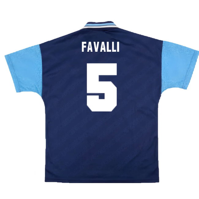 Lazio 1994-96 Away Shirt (M) (Excellent) (Favalli 5)