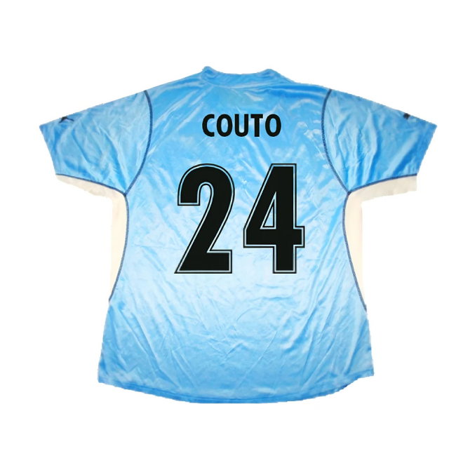 Lazio 2001-02 Home Shirt (Very Good) (Couto 24)