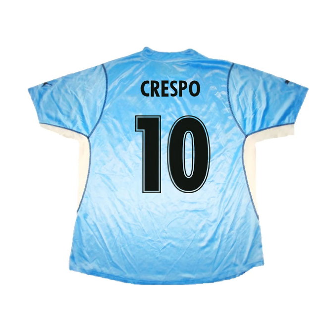 Lazio 2001-02 Home Shirt (Very Good) (Crespo 10)