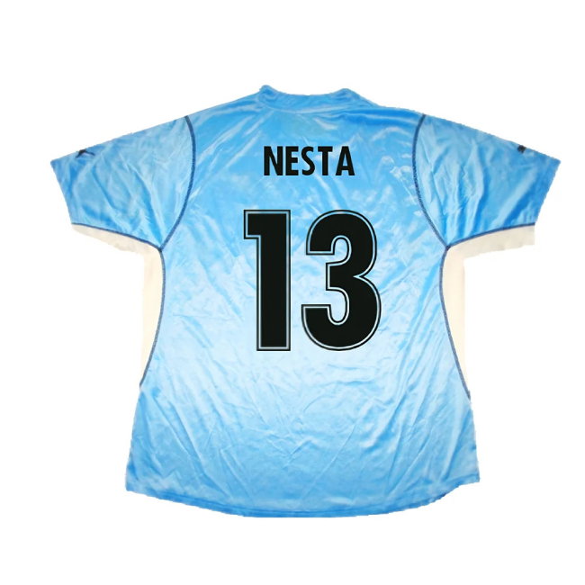 Lazio 2001-02 Home Shirt (Very Good) (Nesta 13)