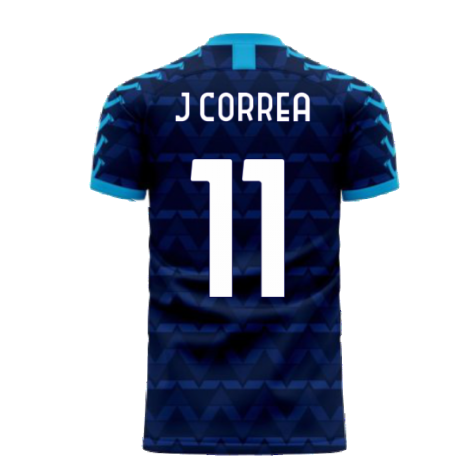 Lazio 2023-2024 Away Concept Football Kit (Viper) (J CORREA 11) - Kids