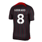 LeBron x Liverpool Football Shirt (Black) (Gerrard 8)